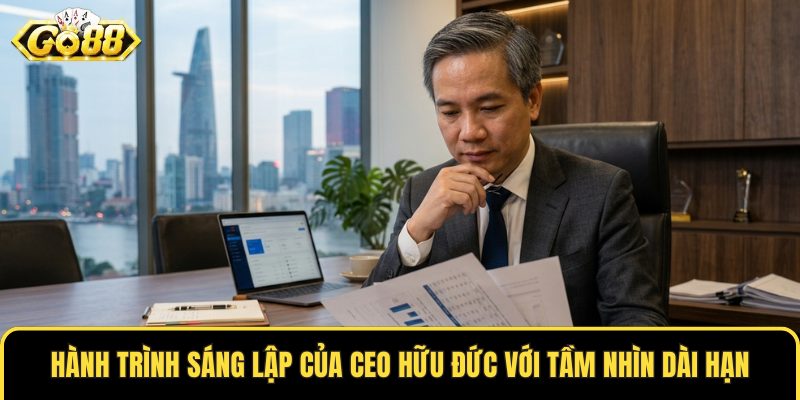 Hành trình sáng lập của CEO Hữu Đức với tầm nhìn dài hạn